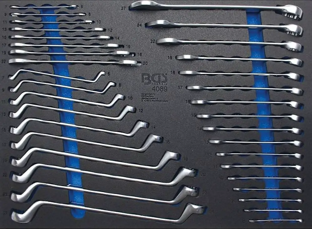 Maulschlüssel / Ringschlüssel | 35-tlg.Neu ungebraucht