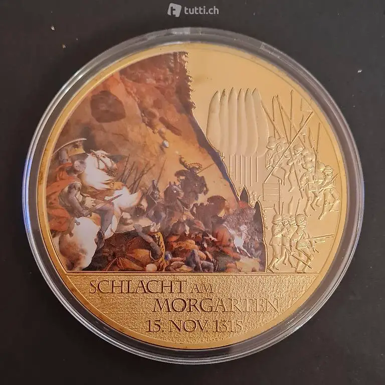 Gedenkmünze 700 Jahre Schlacht am Morgarten