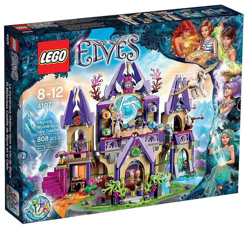 LEGO Elves 41078 Skyras Himmelschloss **neuwertig **