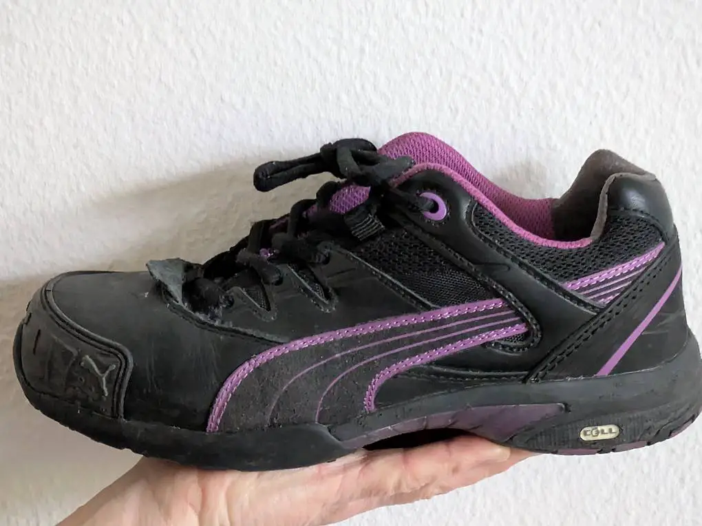 Puma Arbeits-Schuh mit Stahlkappe, Grösse 38