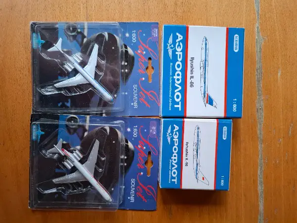 Schabak Ilyushin Set 4tlg 1:600 (Rarität)