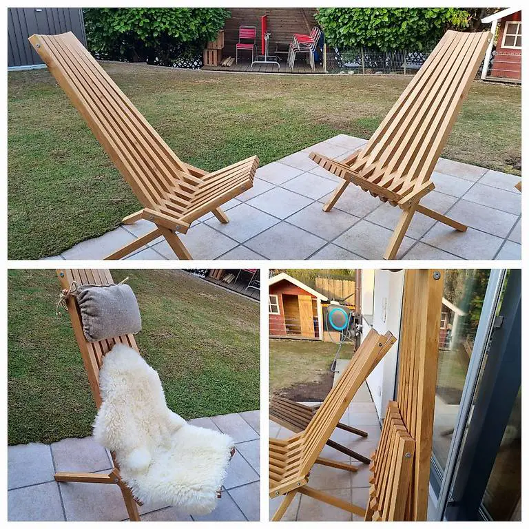 Gartenliegen direkt vom Schreiner wie ein EcoChair