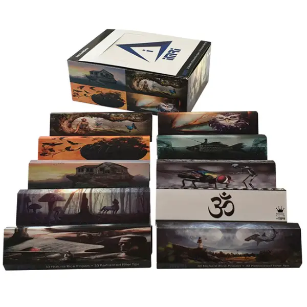 AUSVERKAUF Kingsize Zigaretten papers +filter 32-er BOX