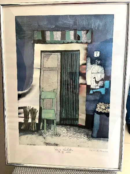 Rosina Wachtmeister Kunstdruck Poster Via; signiert