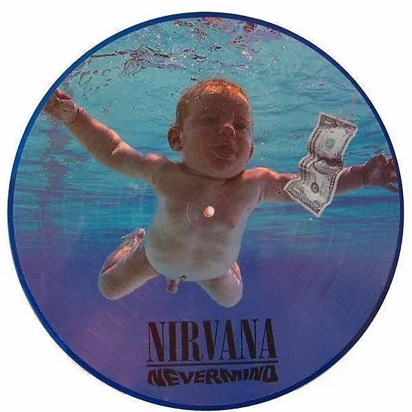 nirvana nevermind, rare picture-lp, vinyl, neu