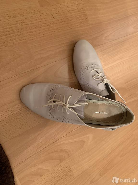 Leder Schuhe G 37 Roberto Santi