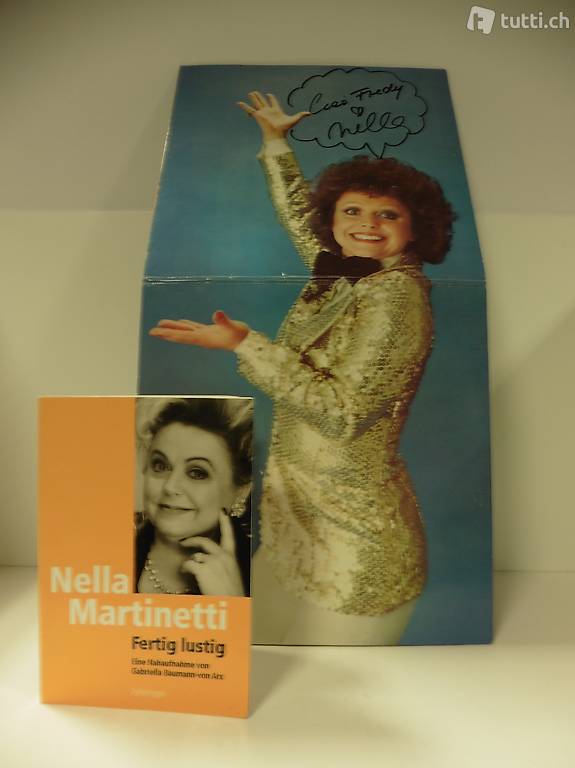 Nella Martinetti, Stargala, (2 x LP, ) + Buch: Fertig Lustig