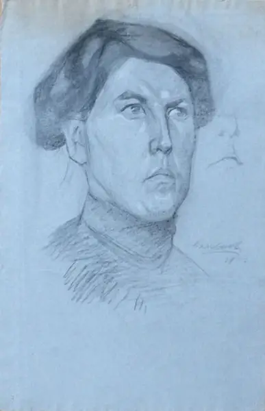 Robert Scharbach (1890-1966) - Originalzeichnung