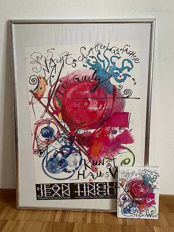 Jean Tinguely - Nachtschattengewächse / Bild inkl. Buch