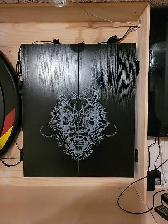 Dartscheibe inkl. Pfeile