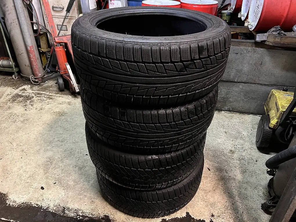 4x Winterreifen Nankang/Dunlop 245/45 R18 100V XL
