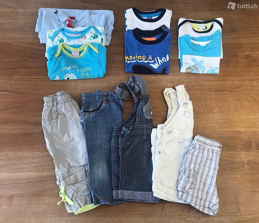 Kleiderpaket Jungs Sommer Gr. 68