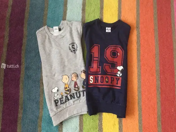 Felpe Snoopy tg. 122 (6anni)