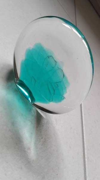 Briefbeschwerer Glas