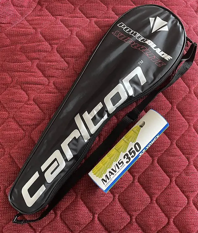 Carlton Badminton Schläger + Federbälle