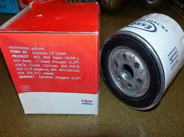 Ölfilter Öl Peugeot 204 304 305 403 404 504 Oldtimer