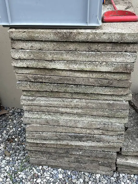 Garten Platten 50x50x4 cm