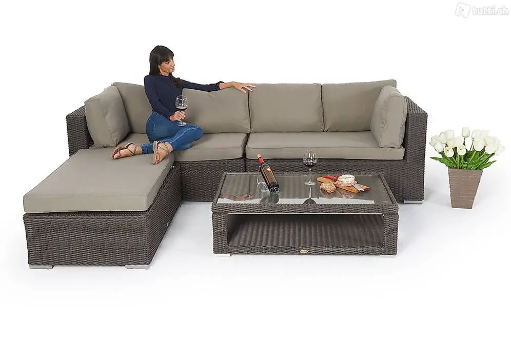  Grand Canapé de jardin