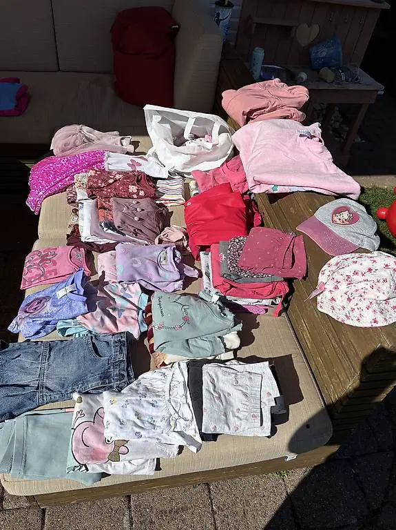 Mädchen Kleiderset 110/116