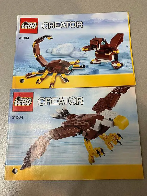 Anleitung für Lego Set Nr 31004