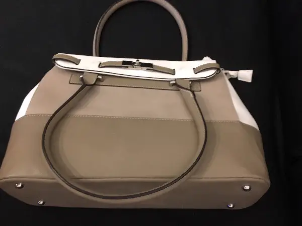 3 Designer Handtaschen ein Preis weiss schwarz blau braun