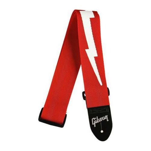 GIBSON Gitaren Gurthalter rot Neu OVP