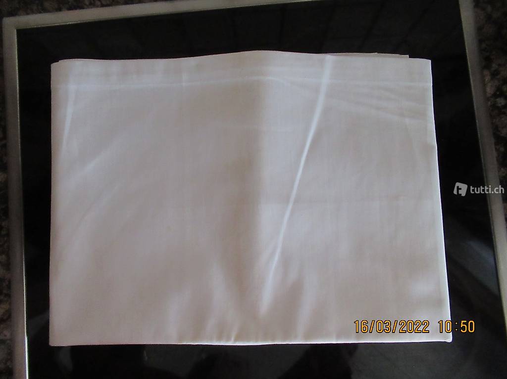 Leintuch 100% Baumwolle ungebraucht von 1960