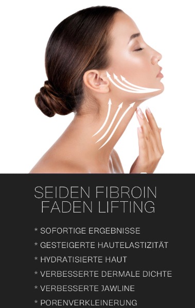 10% Rabatt Seidenfaden Lifting ohne Nadel