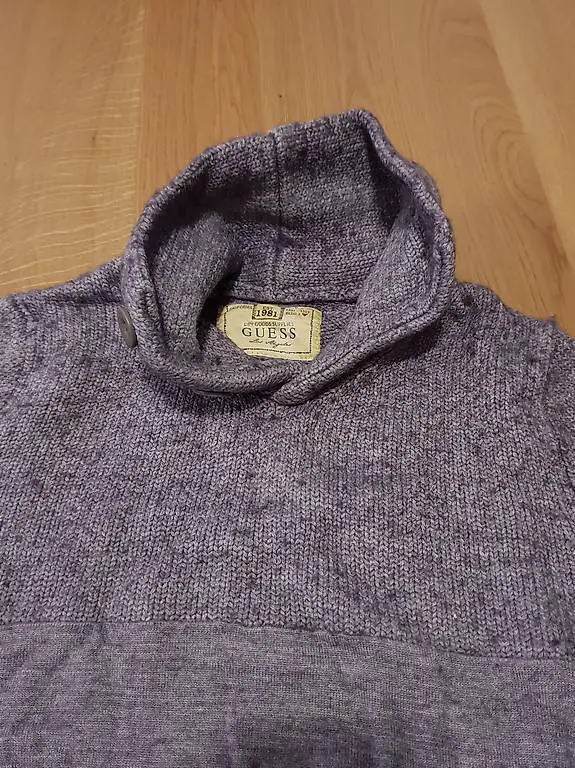 grauer pulli guess, gr. s