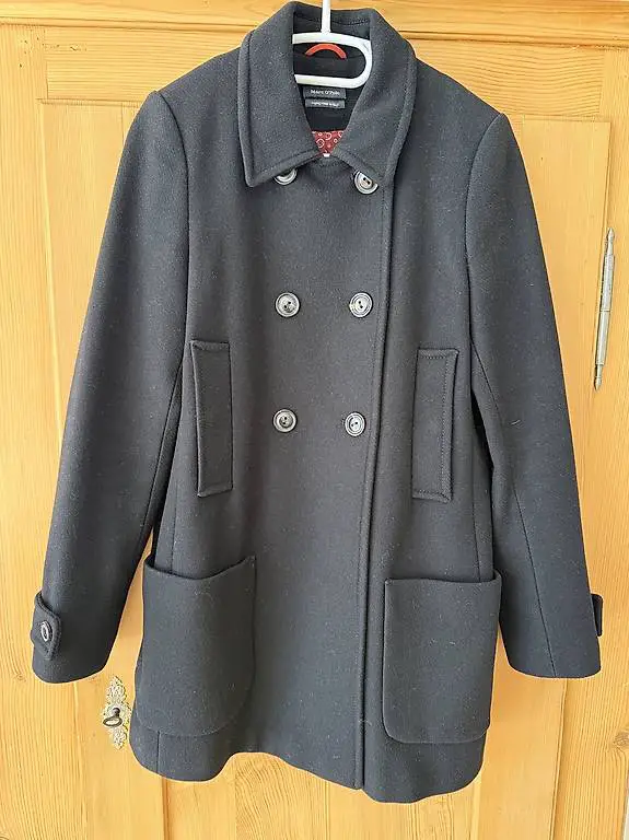 Marc O? Polo Woll-Mantel, Winter-Jacke Blazer Gr.40 schwarz