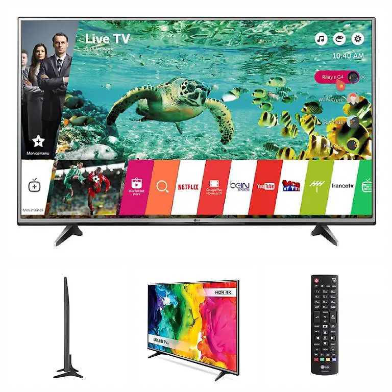 lg smart tv 65 zoll 165cm uhd 4k wlan hdmi fernseher