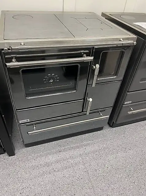 Holzkochherd Wamsler K 128 F anthrazit-metallic Ausstellmode