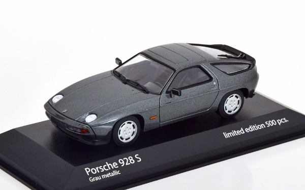 NEU: Porsche 928 S 1980-1986 dunkelgrau met. 1:43