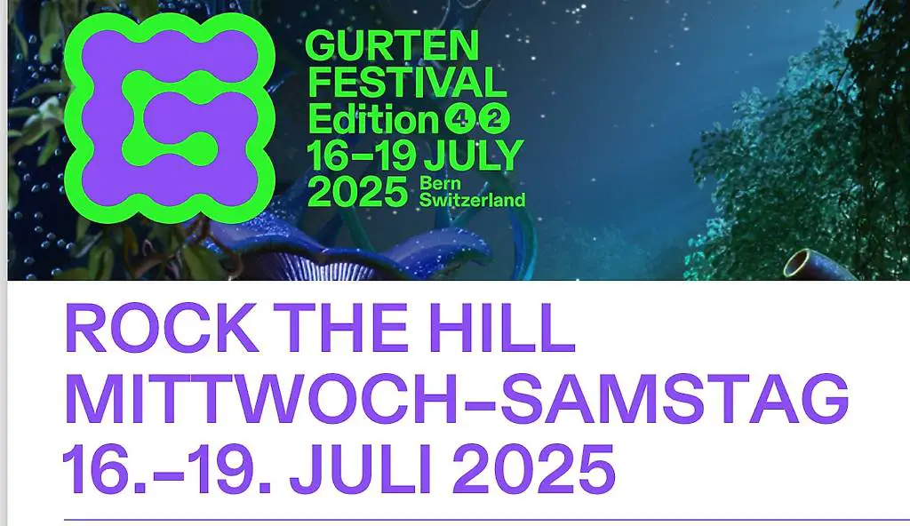 Ticket Gurtenfestival 4-Tagespass