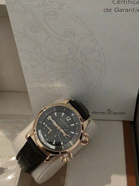 Jaeger LeCoultre Geographic Master Compressor 41.5 mm 18 K