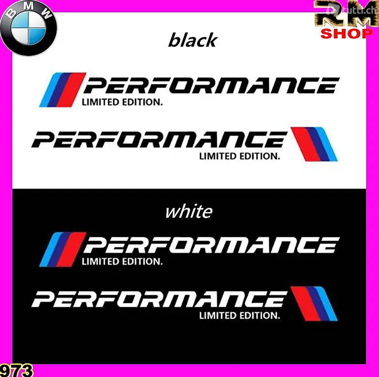  BMW Styling Autotür Aufkleber