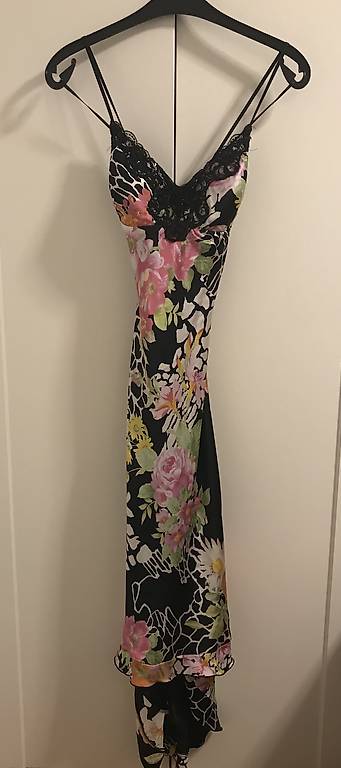 Elegantes SeidenKleid Gr. XS/S