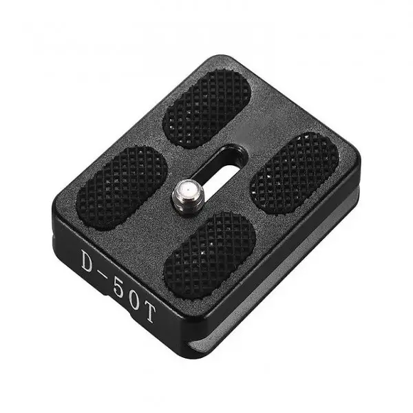  50 * 38 mm Aluminiumlegierung Schnellwechselplatte D-50T