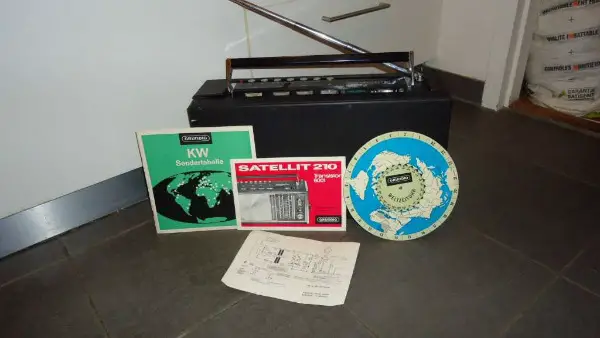 grundig satellit transistor 6001 rare