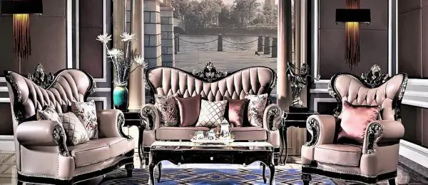  LEDERSOFA COUCH SOFAGARNITUR 3+1 SITZER ITALIENISCHES LEDER