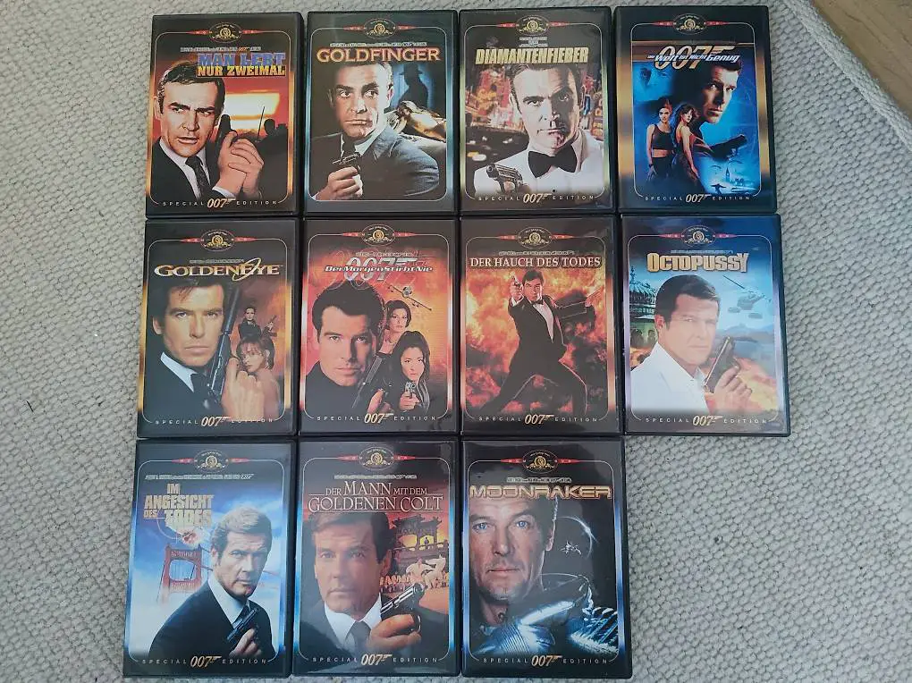 James Bond 11 DVD