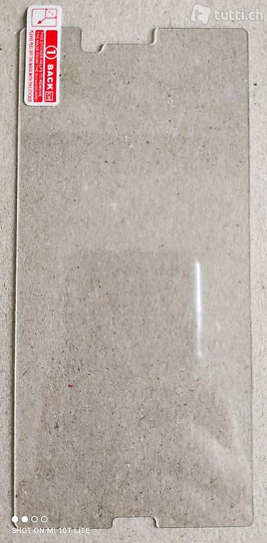 Fabrikneue Displayschutzfolie für Smartphone