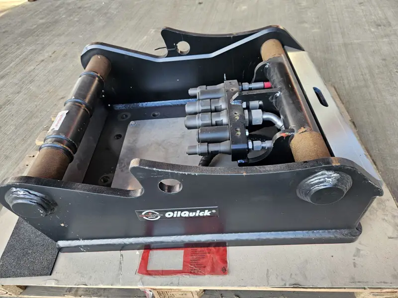 Adapterplatte Oelquick OQ80 mit Lochbild