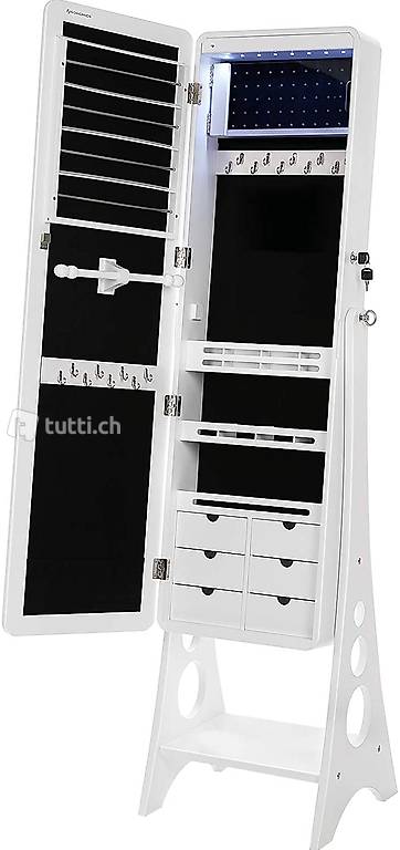  Schmuckschrank mit 8 LEDs