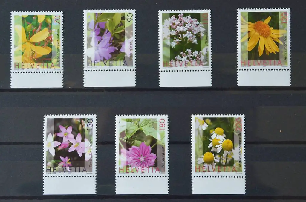 Satz Heilpflanzen 2003, postfrisch