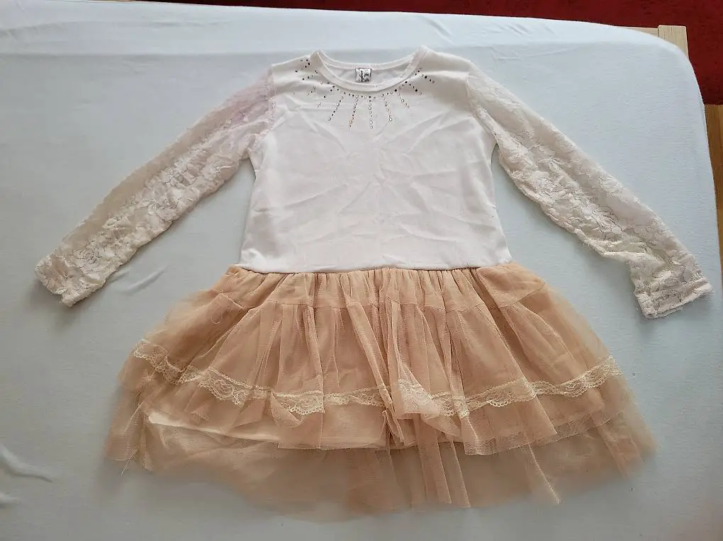 Mädchen Kleid, Gr. 98/104