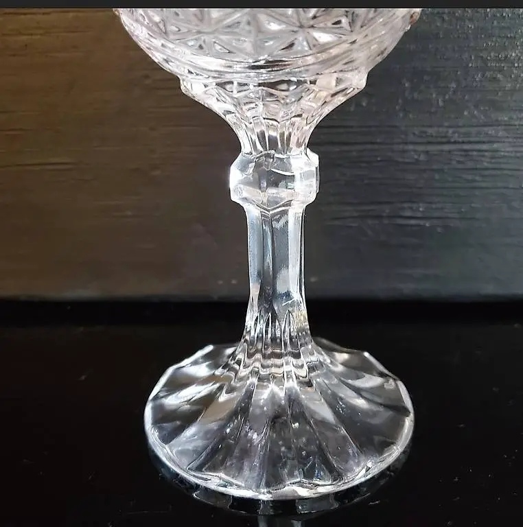 Vintage Hofbauer Weingläser Kristall.