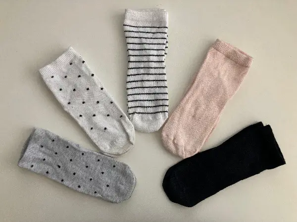 5er-Socken - gemustert, Gr. 23-26