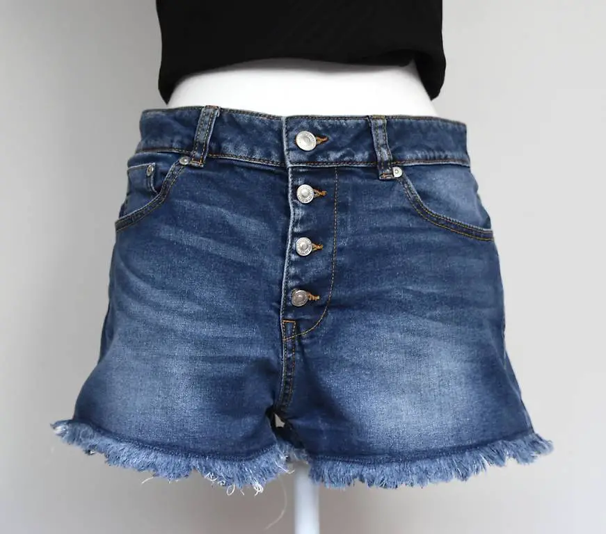 Benetton Denim Shorts Gr. 38 Damen