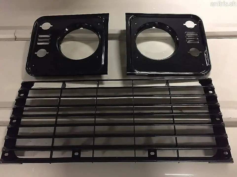 Kühlergrill/Scheinwerferabdeckungen für Defender lackiert